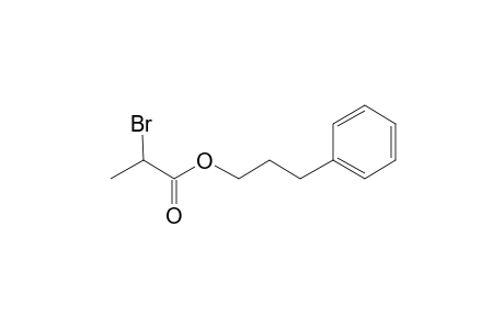 2-Bromopropionic acid, 3-phenylpropyl ester