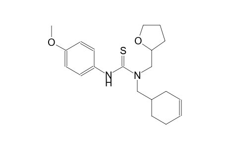 N-(3-cyclohexen-1-ylmethyl)-N'-(4-methoxyphenyl)-N-(tetrahydro-2-furanylmethyl)thiourea