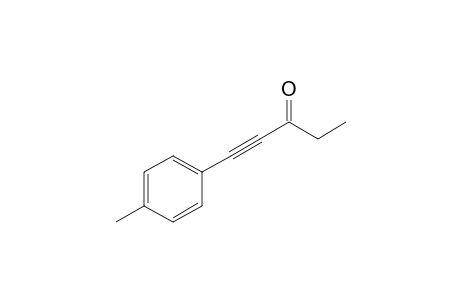 1-(4-Methylphenyl)-1-pentyn-3-one