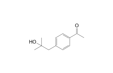 1-(4-(2-hydroxy-2-methylpropyl)phenyl)ethanone