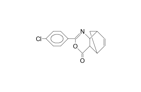 2-(Para-chlorophenyl)-5,8-methano-R-4a,cis-5,cis-8,cis-8a-tetrahydro-4H-3,1-benzoxazin-4-one
