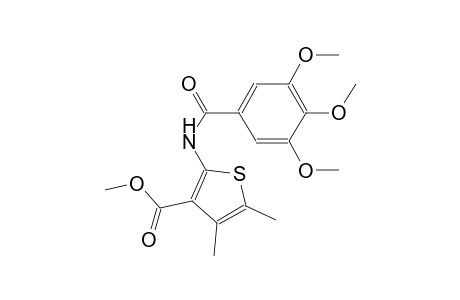 methyl 4,5-dimethyl-2-[(3,4,5-trimethoxybenzoyl)amino]-3-thiophenecarboxylate
