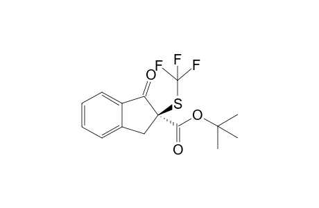 (2S)-tert-Butyl 2-trifluoromethanesulfenyl-1-oxoindan-2-carboxylate