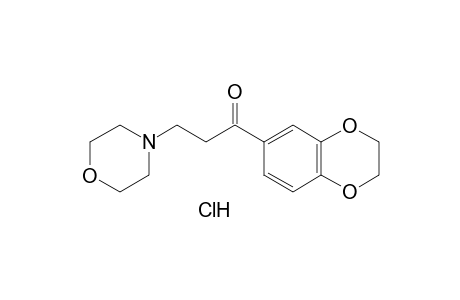 1-(1,4-BENZODIOXAN-6-YL)-3-MORPHOLINO-1-PROPANONE, HYDROCHLORIDE