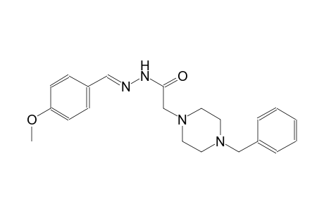 1-piperazineacetic acid, 4-(phenylmethyl)-, 2-[(E)-(4-methoxyphenyl)methylidene]hydrazide