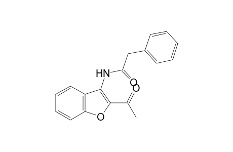 N-(2-Acetyl-1-benzofuran-3-yl)-2-phenylacetamide
