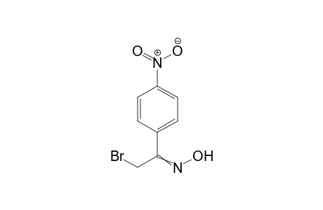 Acetophenone, 2-bromo-4'-nitro-, oxime