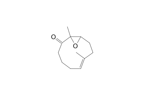 (E)-4,10-Dimethyl-1,10-epoxycyclodec-4-en-9-one