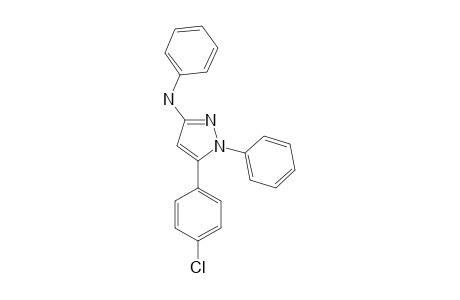 [5-(4-chlorophenyl)-1-phenyl-pyrazol-3-yl]-phenyl-amine