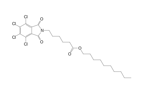 6-(4,5,6,7-tetrachloro-1,3-diketo-isoindolin-2-yl)hexanoic acid decyl ester