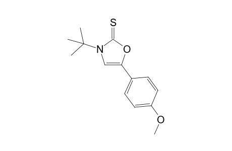 3-(tert-Butyl)-5-(4-methoxyphenyl)-1,3-oxazole-2(3H)-thione