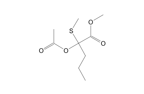 2-HYDROXY-2-(METHYLTHIO)VALERIC ACID, METHYL ESTER, ACETATE