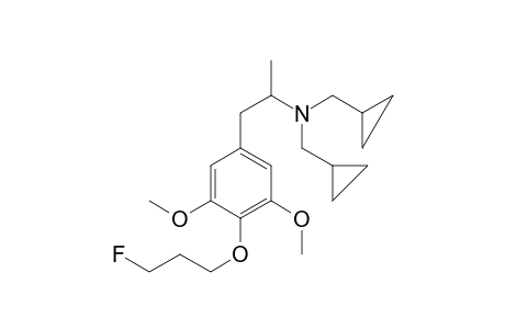 3C-FP N,N-bis(cyclopropylmethyl)
