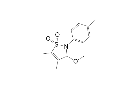 3-Methoxy-2-(4-methylphenyl)-4,5-dimethyl-2,3-dihydroisothiazole 1,1-dioxide
