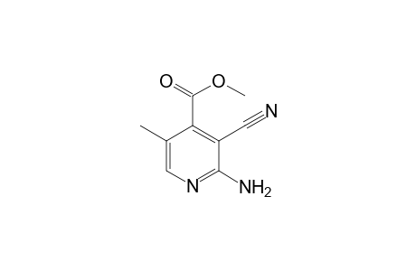 2-Amino-3-cyano-5-methyl-isonicotinic acid methyl ester
