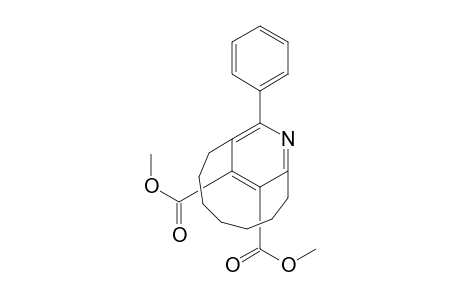 10-Azabicyclo[7.2.2]trideca-9,11,12-triene-12,13-dicarboxylic acid, 11-phenyl-, dimethyl ester