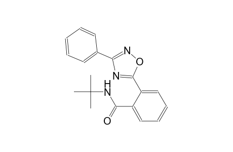 N-(tert-butyl)-2-(3-phenyl-1,2,4-oxadiazol-5-yl)benzamide