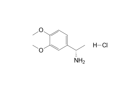 (1S)-1-(3,4-dimethoxyphenyl)ethanamine hydrochloride