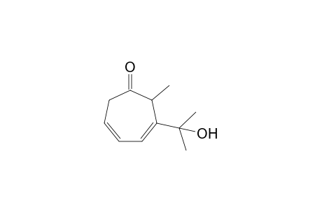 2-Methyl-3-(2-oxidanylpropan-2-yl)cyclohepta-3,5-dien-1-one