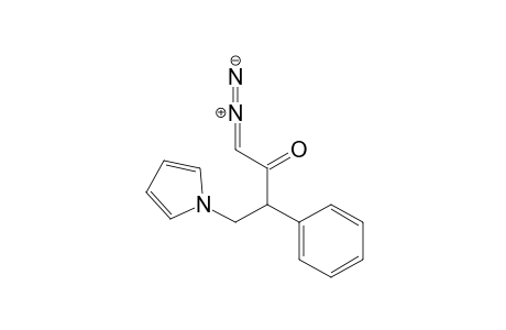 2-Butanone, 1-diazo-3-phenyl-4-(1H-pyrrol-1-yl)-, (.+-.)-