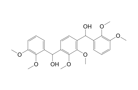 (2,3-dimethoxyphenyl)-[4-[(2,3-dimethoxyphenyl)-hydroxy-methyl]-2,3-dimethoxy-phenyl]methanol