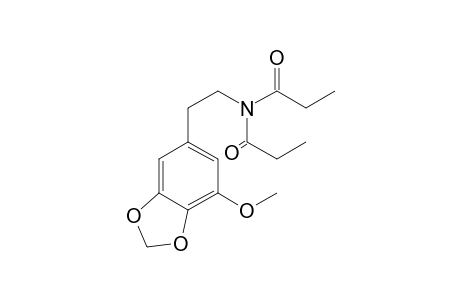 3-Methoxy-4,5-methylenedioxyphenethylamine 2PROP