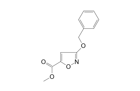 3-(benzyloxy)isoxazole-5-carboxylic acid methyl ester