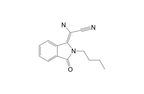 AMINO-(2-BUTYL-3-OXO-2,3-DIHYDRO-1H-ISOINDOL-1-YLIDENE)-ACETONITRILE;(E)-ISOMER