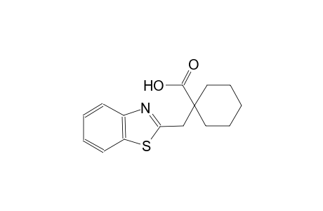 cyclohexanecarboxylic acid, 1-(2-benzothiazolylmethyl)-