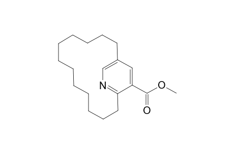 Methyl[12](2,5)pyridinophane-3-carboxylate