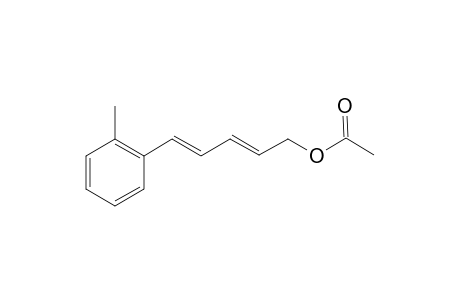 (2E,4E)-5-(o-tolyl)penta-2,4-dien-1-yl acetate