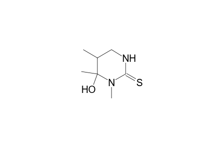 1,5,6-trimethyl-6-oxidanyl-1,3-diazinane-2-thione