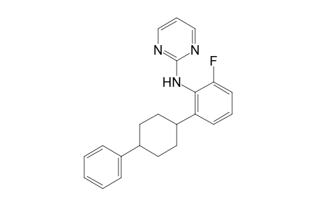 N-[2-fluoro-6-(4-phenylcyclohexyl)phenyl]pyrimidin-2-amine