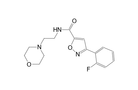 5-isoxazolecarboxamide, 3-(2-fluorophenyl)-N-[2-(4-morpholinyl)ethyl]-