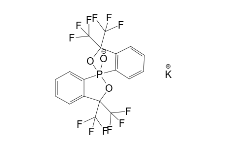 Potassium 3,3,3',3'-Tetrakis(trifluoromethyl)-1,1'-spiro[1H,3H-2,1-benzoxaphosphole]-1-oxide