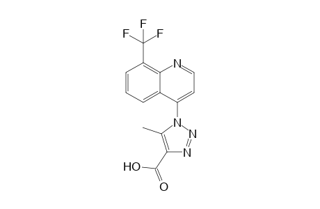 1-[-(8-Trifluoromethyl)quinolin-4-yl]-5-methyl-1H-1,2,3-triazole-4-carboxylic acid