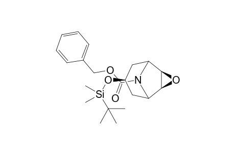 N-Benzyloxycarbonyl-3.beta.-[(t-butyldimethylsilyl)oxy]-6.beta.,7.beta.-epoxy-8-azabicyclo[3.2.1]octane