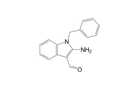 2-Amino-1-benzyl-1H-indole-3-carbaldehyde