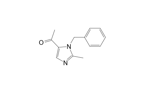 1-(3-benzyl-2-methyl-imidazol-4-yl)ethanone