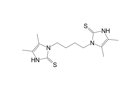 1,1'-(Butane-1,4-diyl)-bis[1",3"-dihydro-4",5"-dimethyl-2H-imidazole-2-thione]