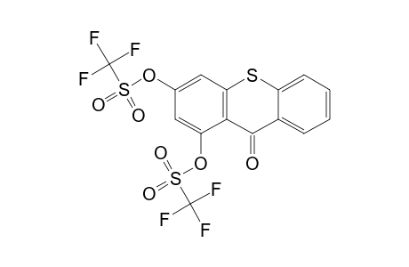 9-Oxo-9H-thioxanthene-1,3-diyl bis(trifluoromethanesulfonate)