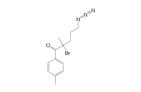6-AZIDO-3-BROMO-3-METHYL-1-(4-METHYLPHENYL)-2-HEXANONE