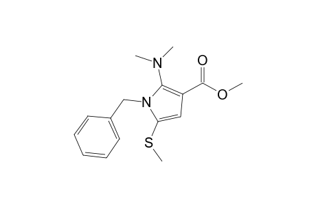 Methyl 1-benzyl-5-(dimethylamino)-2-(methylthio)-1H-pyrrole-4-carboxylate