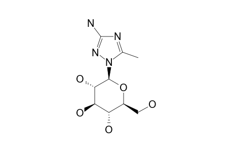 3-AMINO-1-(BETA-D-GLUCOPYRANOSYL)-5-METHYL-1H-1,2,4-TRIZOLE