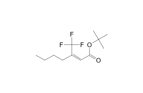 tert-Butyl (Z)-3-(trifluoromethyl)-2-heptenoate