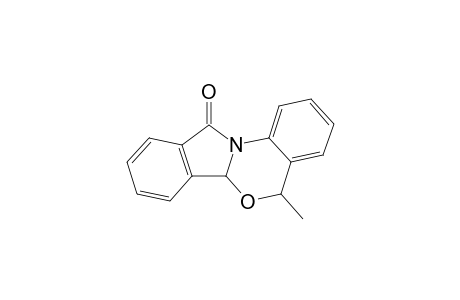 5,6a-Dihydro-5-methylisoindolo[2,1-a][3,1]benzoxazin-11-one