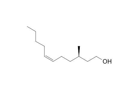 (Z,3R)-3-methyl-6-undecen-1-ol