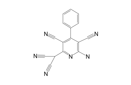 2-Amino-6-(dicyanomethyl)-4-phenylpyridine-3,5-dicarbonitrile