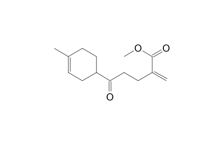 5-(4-Methyl-3-cyclohexen-1-yl)-2-methylen-5-oxopentanoic acid-methylester