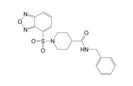 1-(2,1,3-benzoxadiazol-4-ylsulfonyl)-N-benzyl-4-piperidinecarboxamide